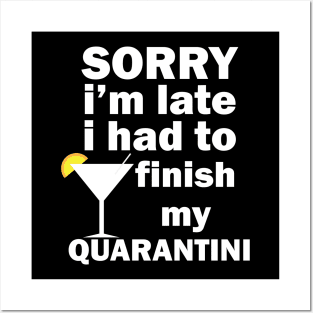 quarantini Posters and Art